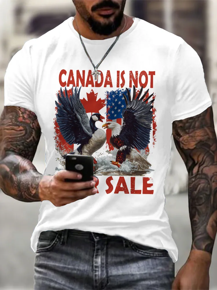 Men'S We Are Strong Canada Is Not For Sale T-Shirt