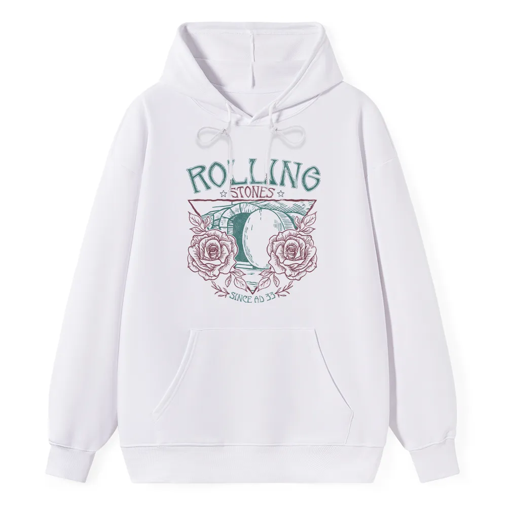 The Stone Was Rolled Away Retro Christian Classic Hoodie