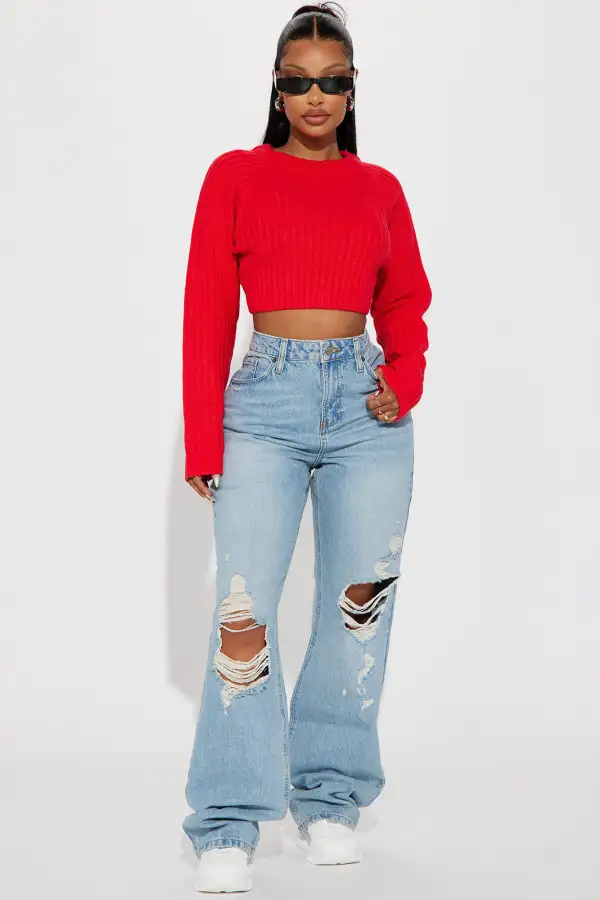 The Ultimate Staple Sweater - Red