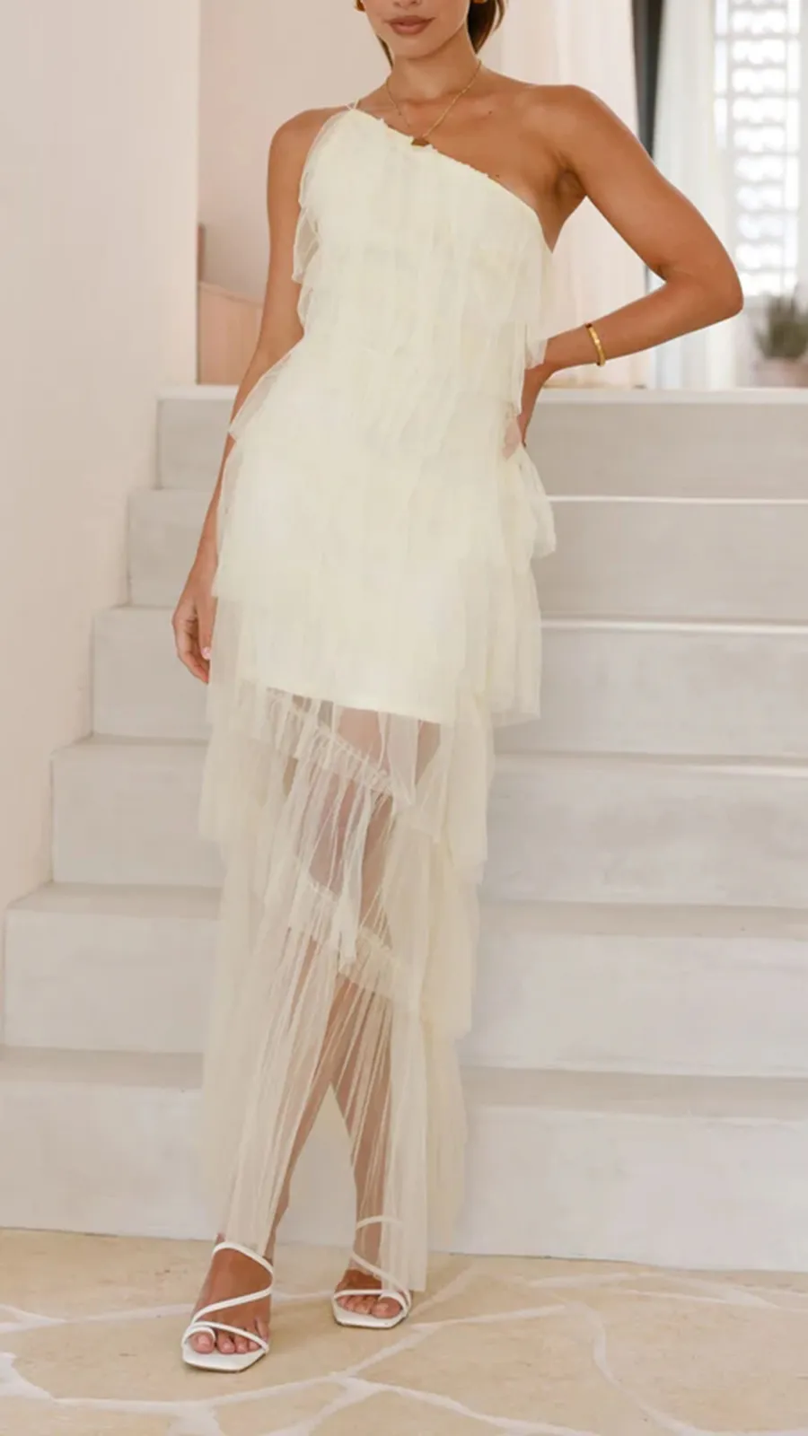 Partially Lined Dress