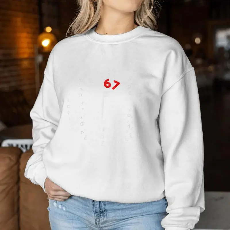 67 Pi Day Six Seven Meme Pi Symbol Math Teacher Boys Girls Women Sweatshirt
