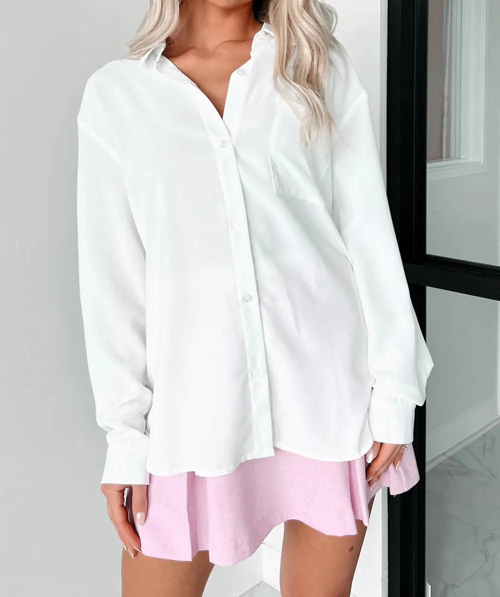 Everyday Style Button-Down Dress Shirt