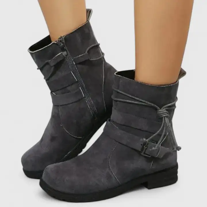 Slouchy Shaft Ankle Boots