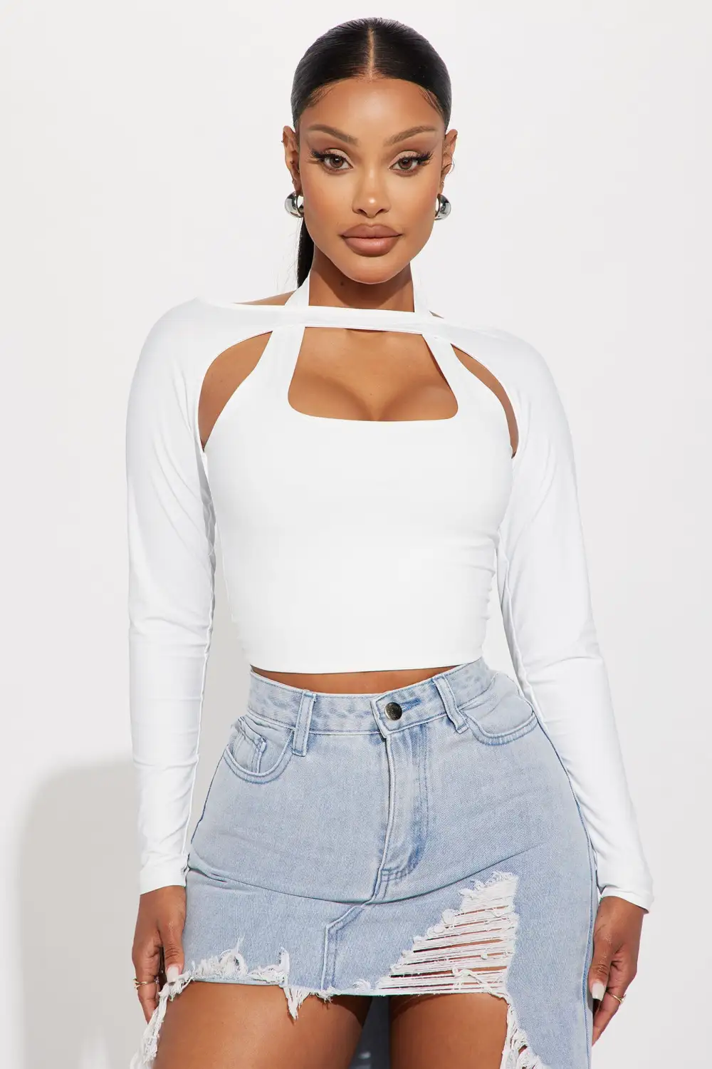 On The Move Top - Ivory