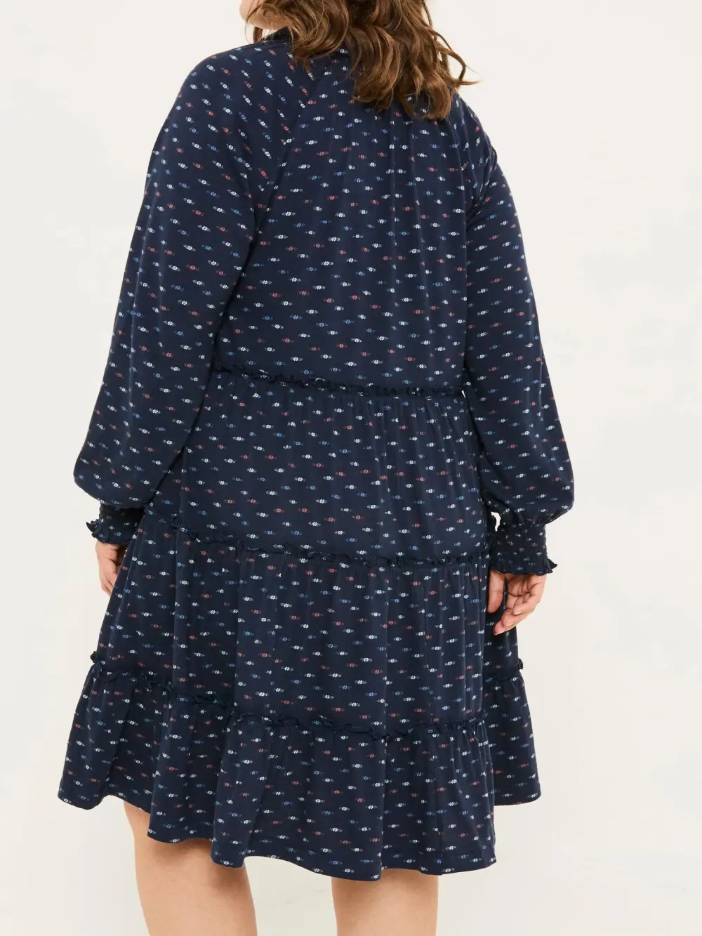 Navy Ivana Jersey 100% Cotton Dress