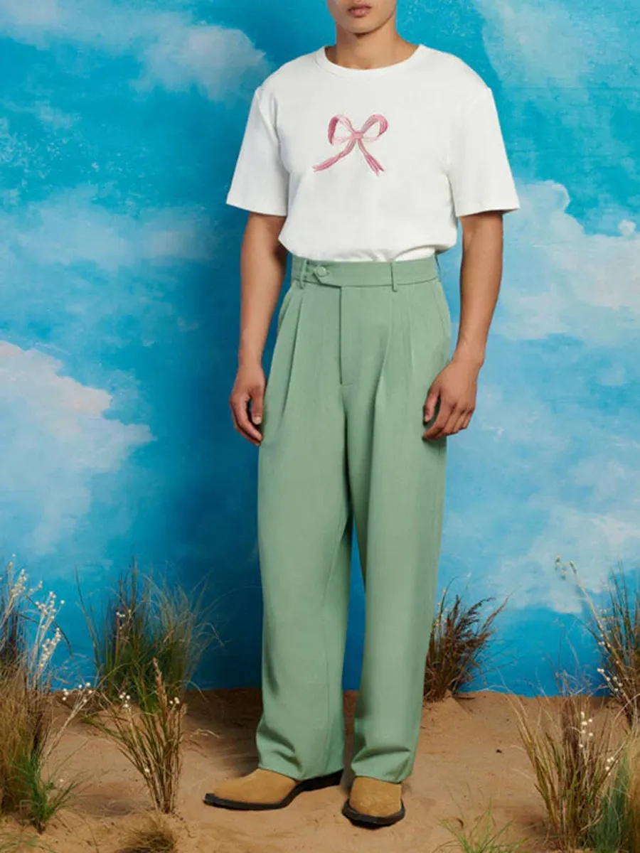 Sharp Style High Waisted Trousers