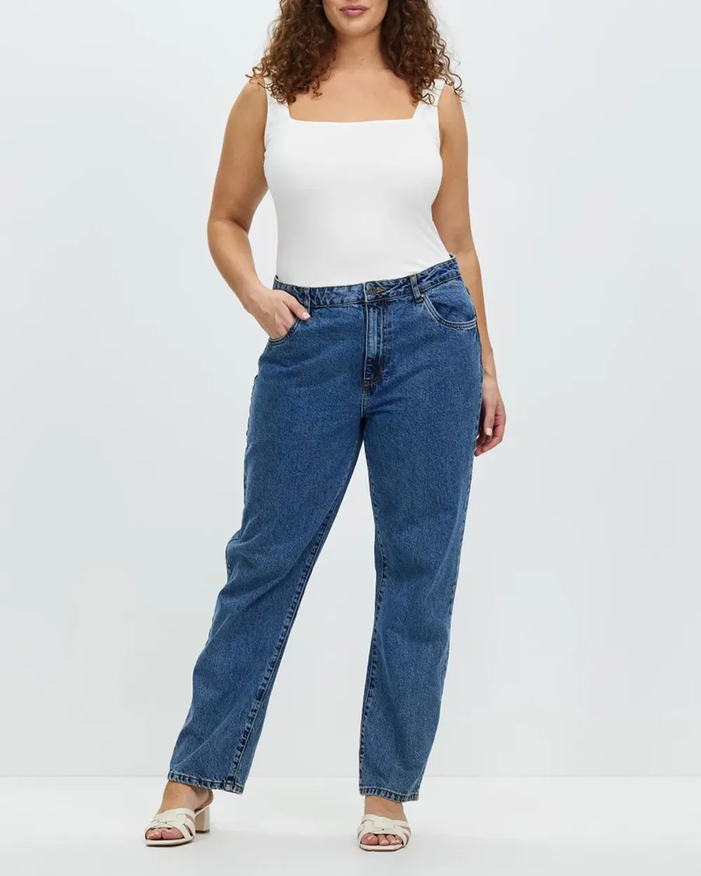 Square Neck Tank Top