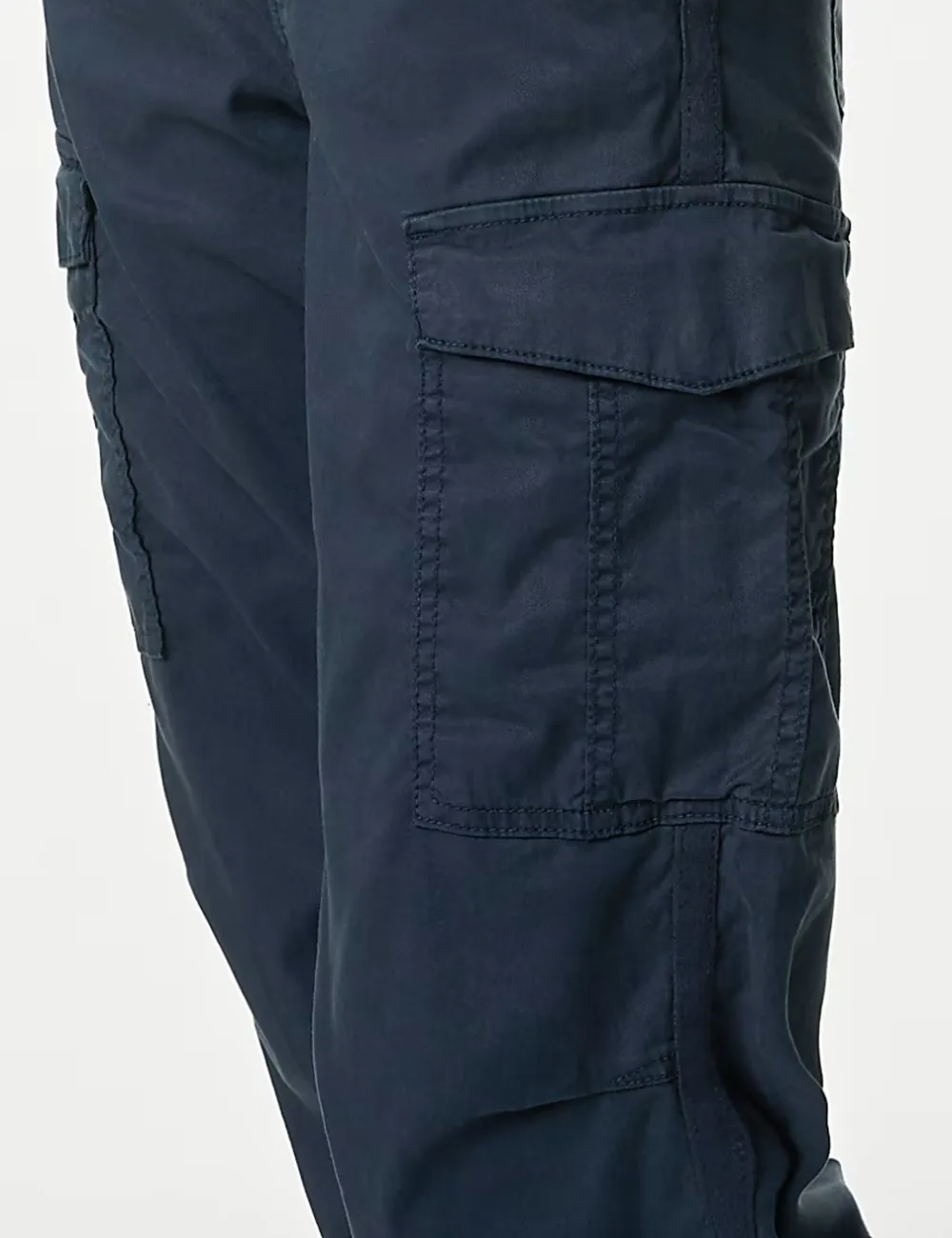 Straight Leg Trousers with Pocket