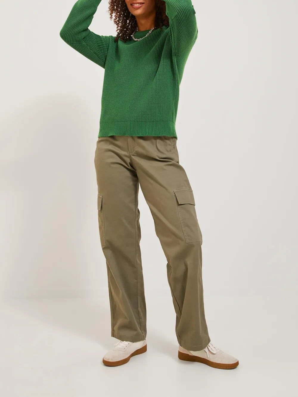 Plain Colored Casual Style Sweaters