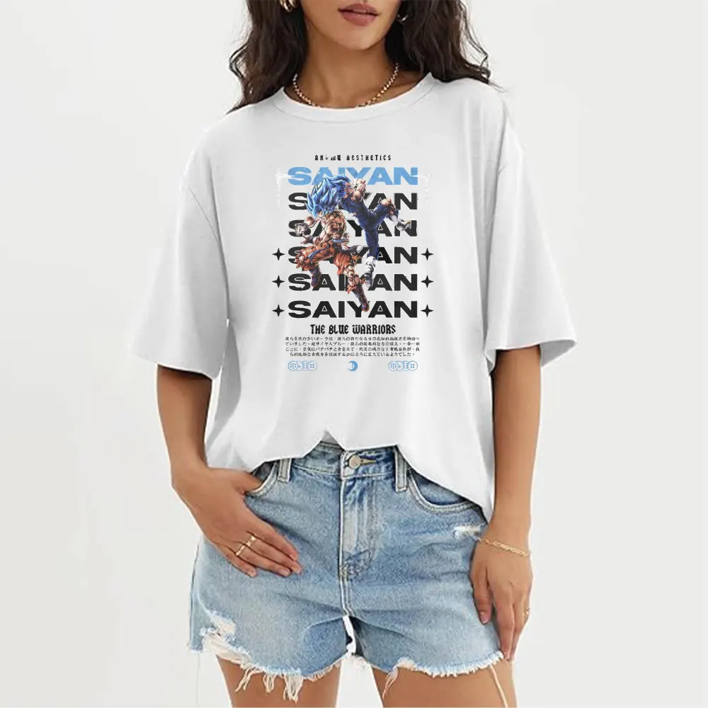 Dragon Ball 'The Blue Warriors WOMEN'S T-SHIRT