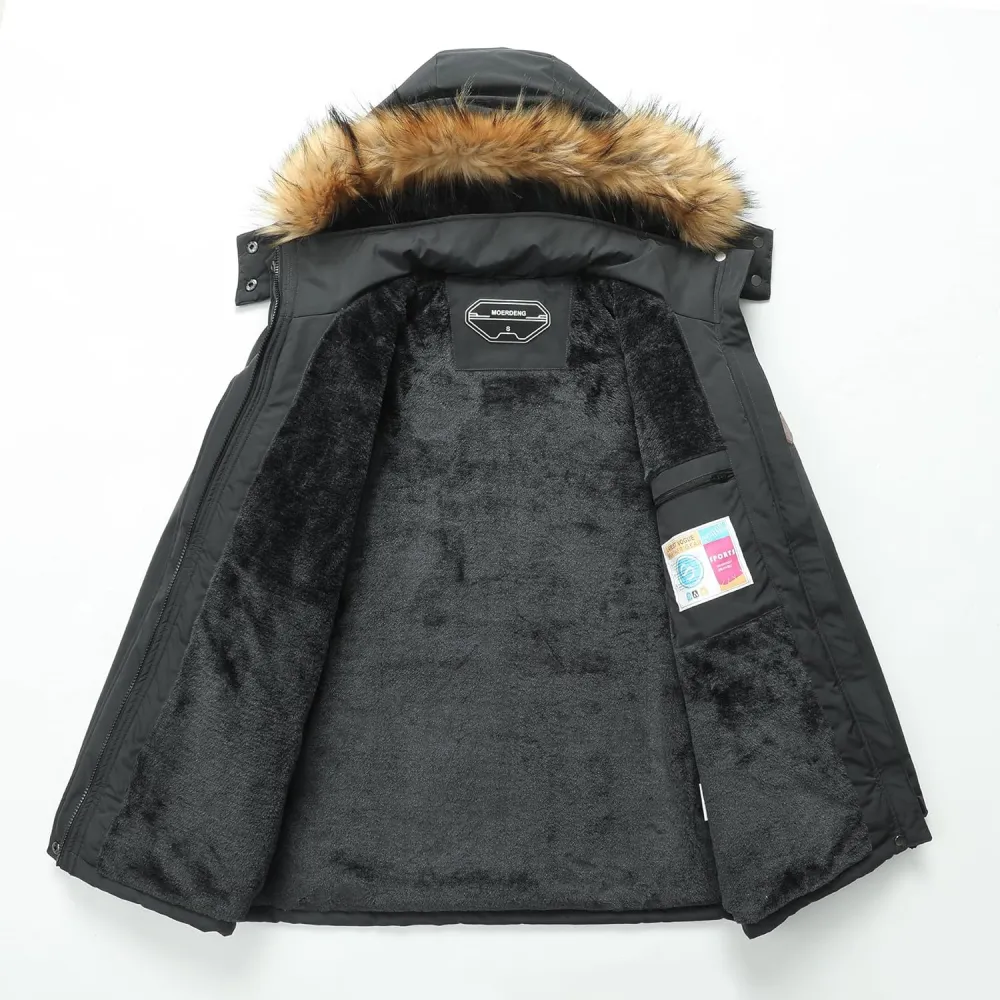 Women's Waterproof Ski Snow Jacket Winter Warm Hooded Snow Coat Mountain Windproof Ski Jacket For Women