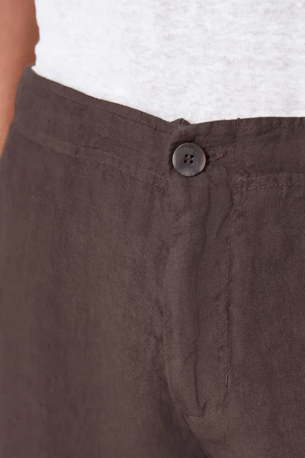 Linen Fabric Material Shorts