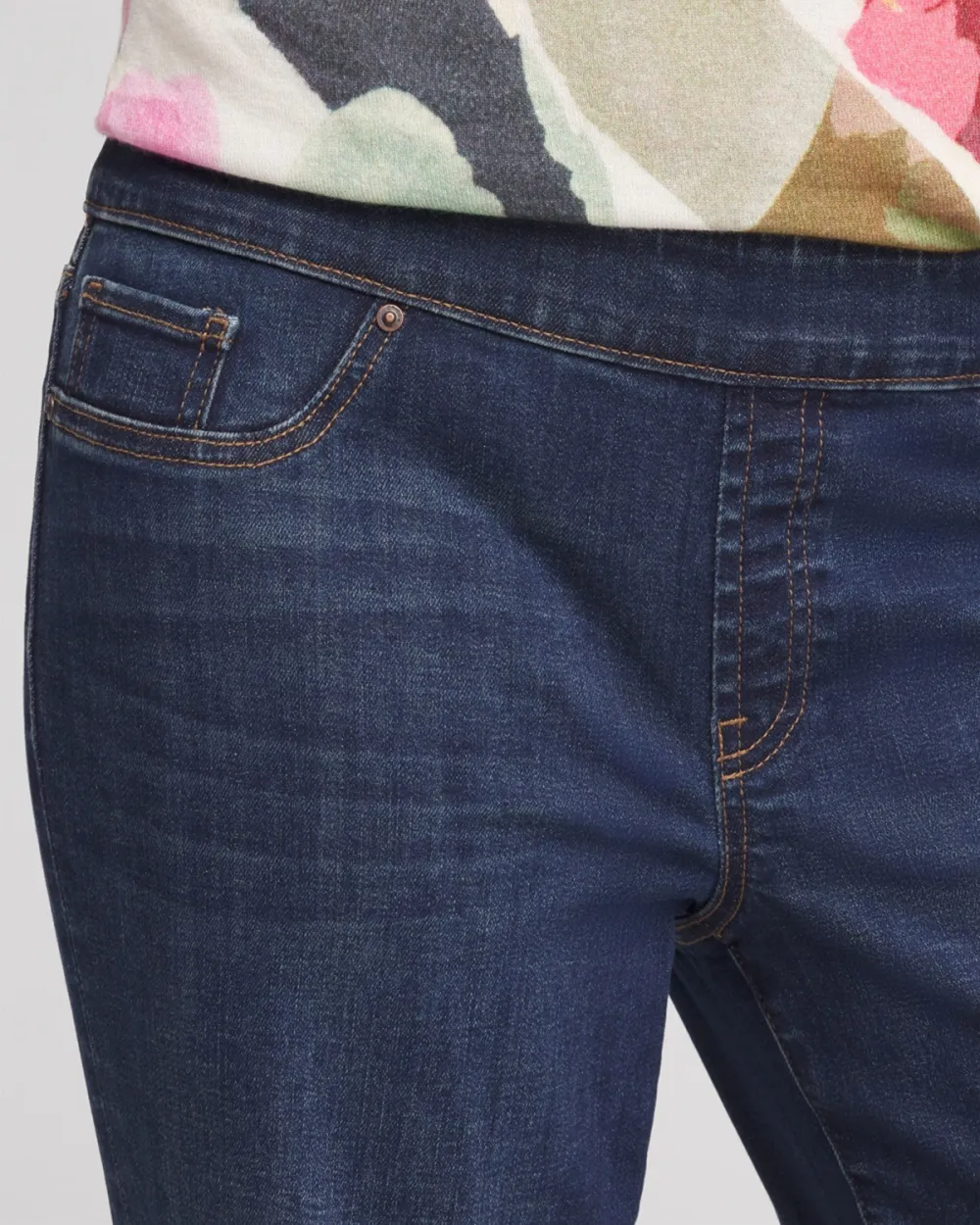 Straight Cropped Jeans