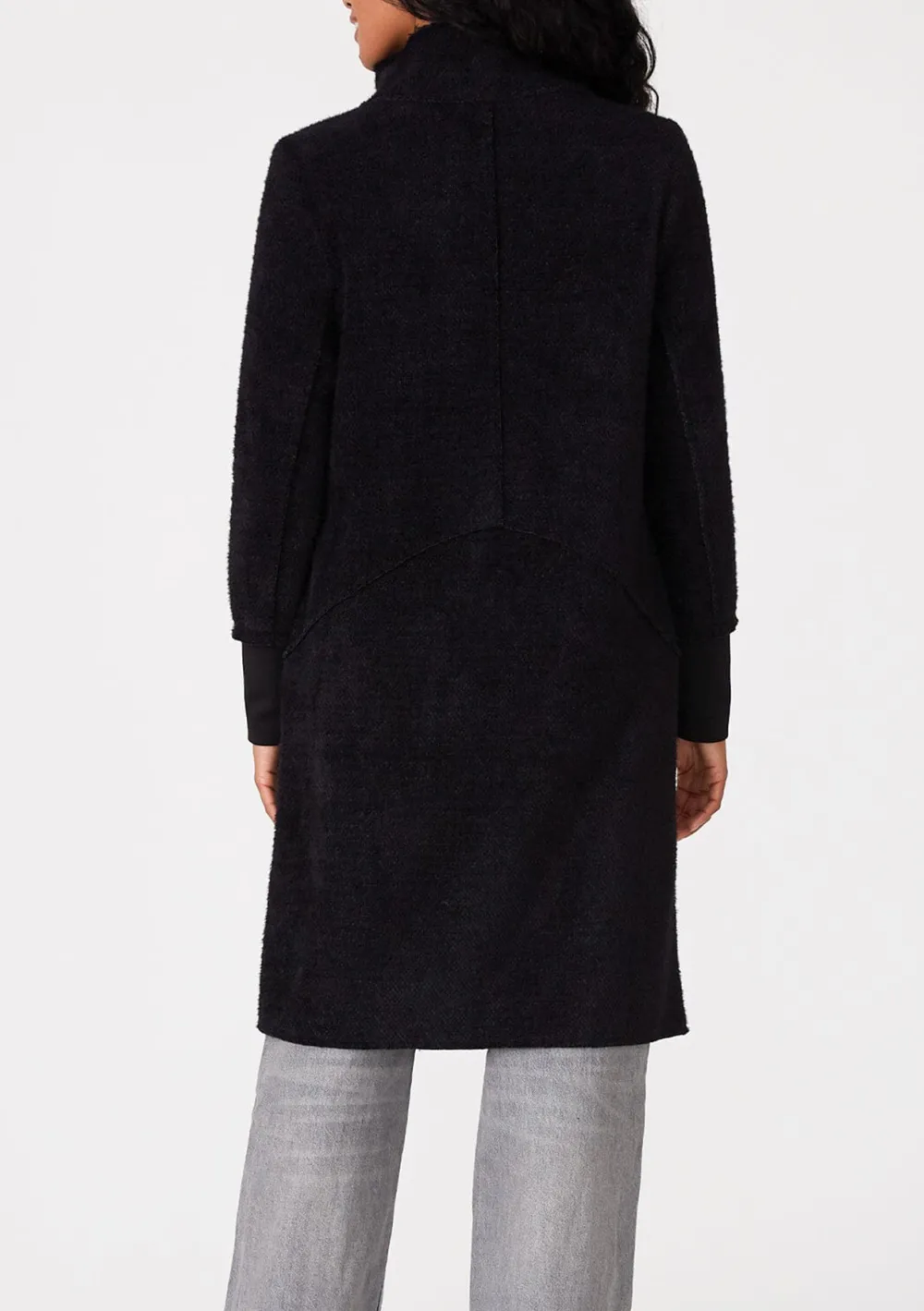 Button Up Long Sleeve Coat