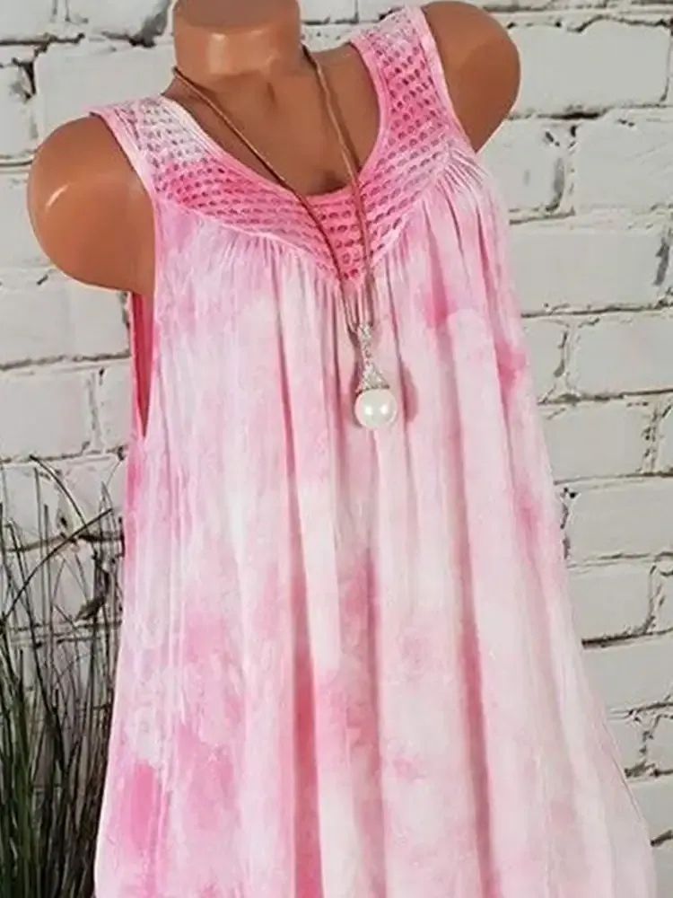 Hotouch Lace Gradient Cami Dress