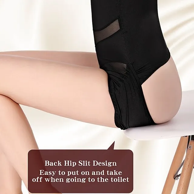 Corset Women's Control Panties Shapewears Office Party & Evening Running Gym Black Pink Apricot Sport Seamless Breathable Seamed Lace Up Tummy Control Push Up Basic Solid Color Spring & Summer Fall