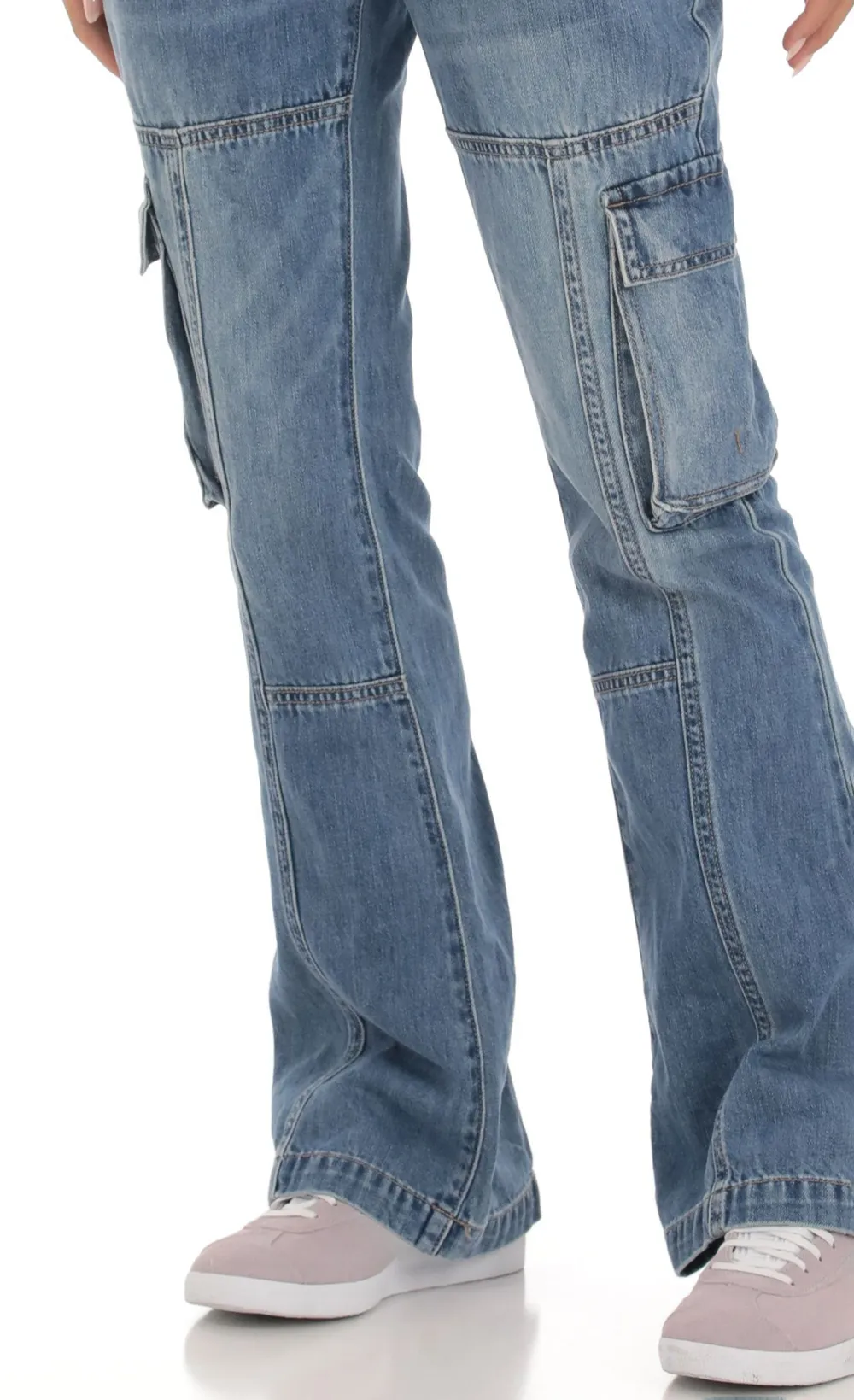 Cargo Jeans in Denim