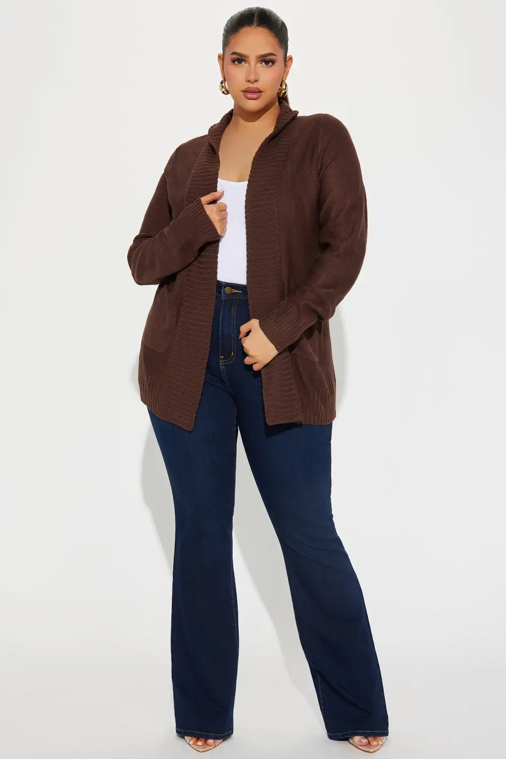 Moments After Cardigan - Chocolate