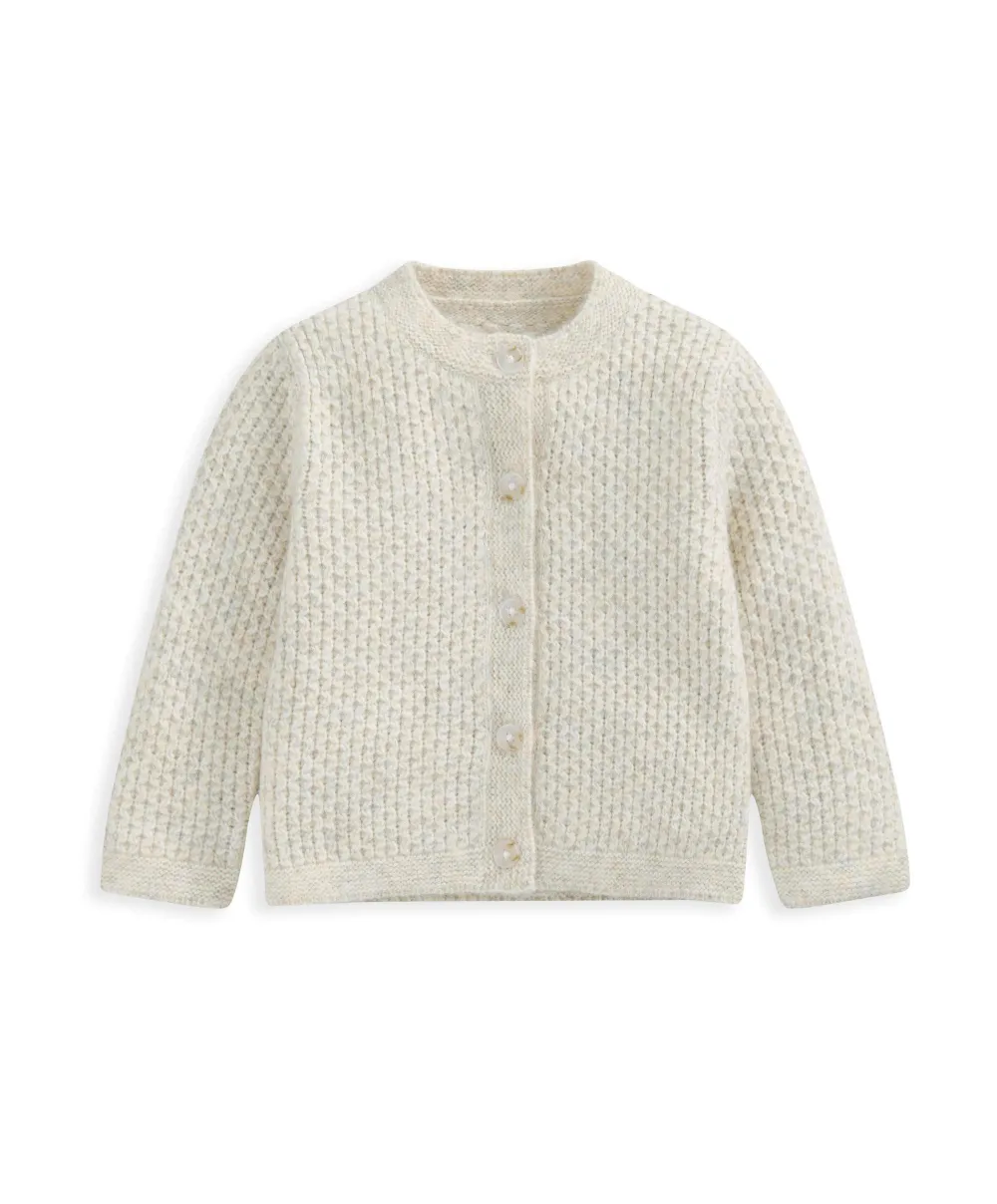 Knitted Cardigan - Cream
