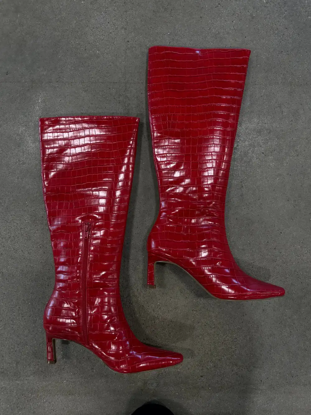 Matisse Red Croc Boot***