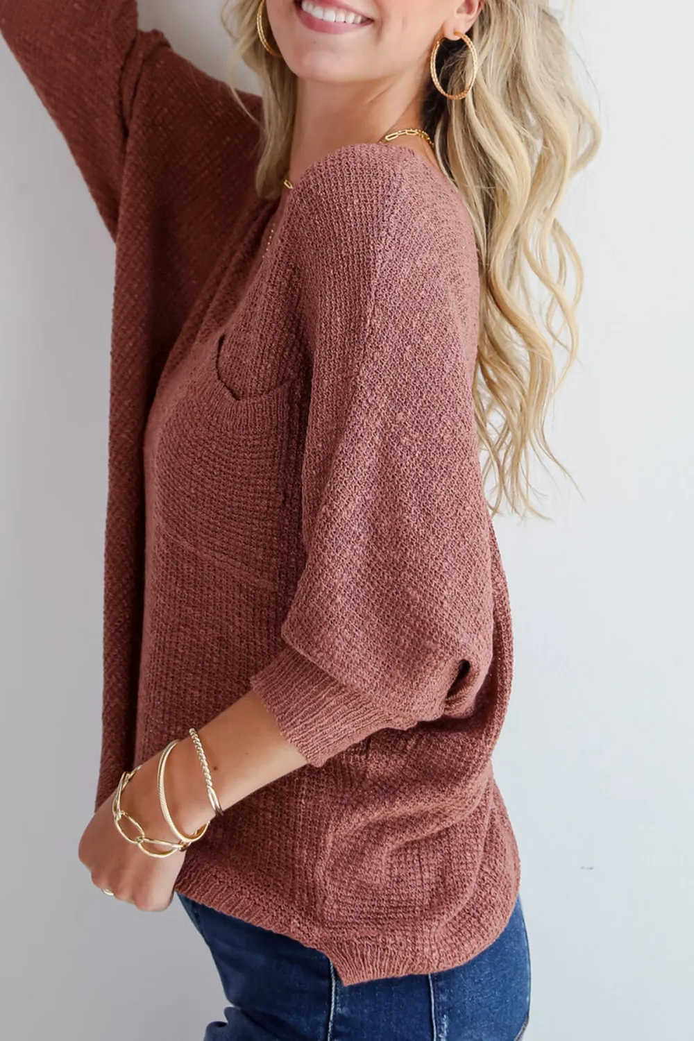 Mood Setter Lightweight Knit Sweater