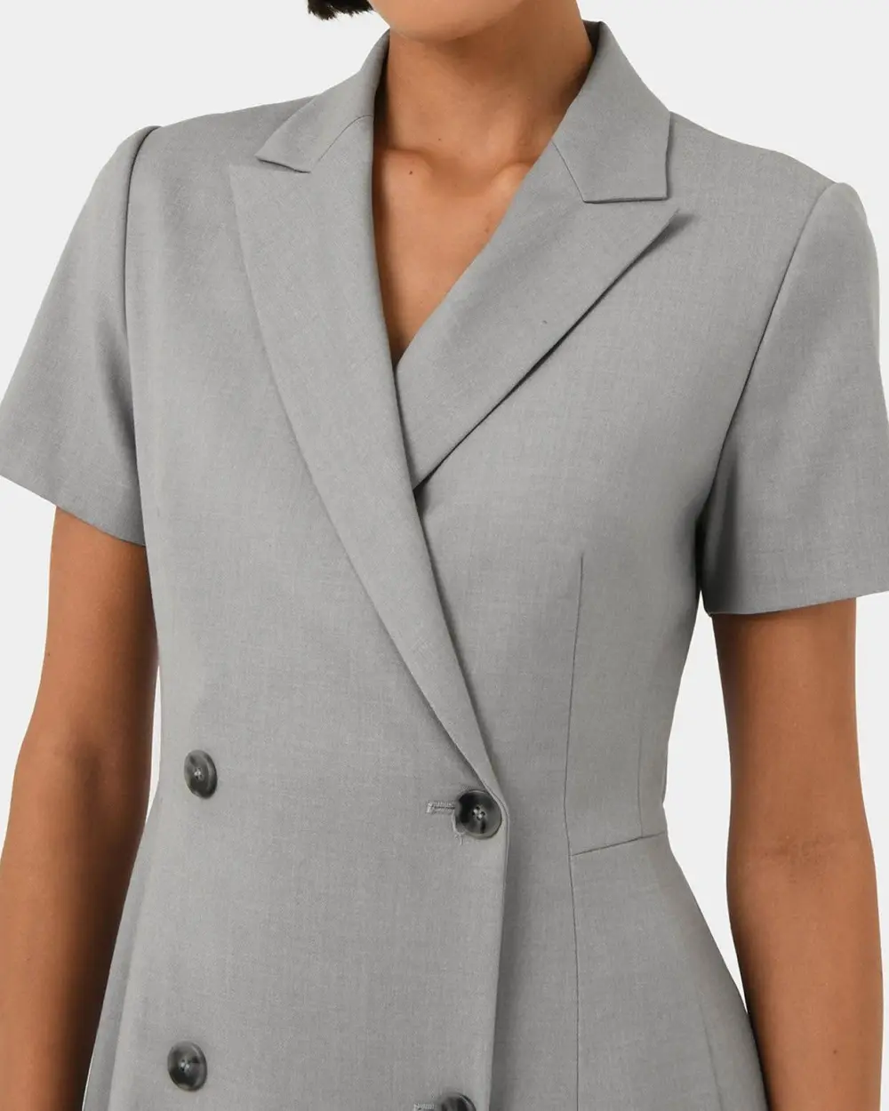 A-line Silhouette Suit Dress