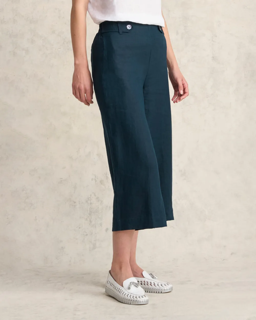 Dark Wash Wide Leg Pants