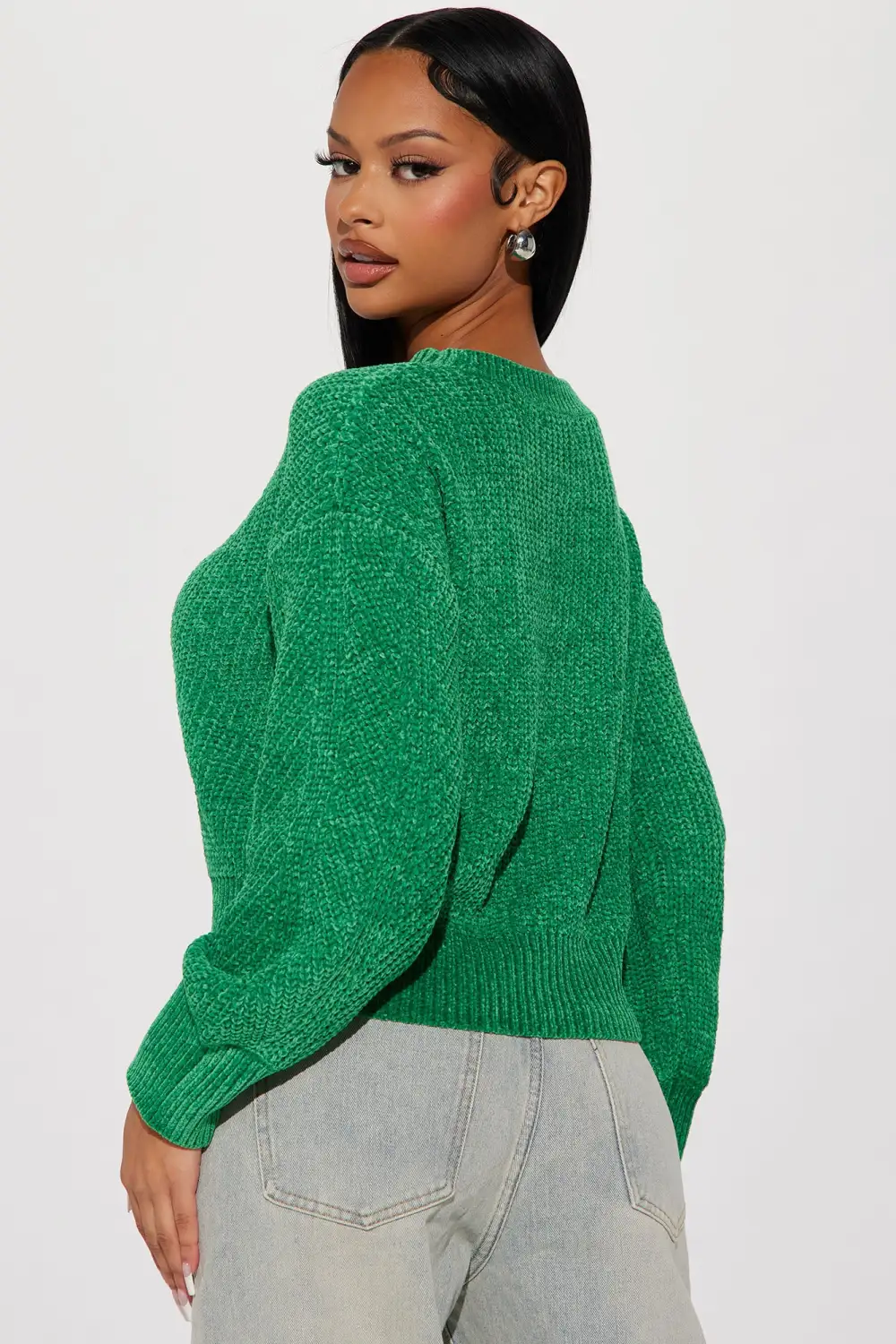 Sunset View Sweater - Green