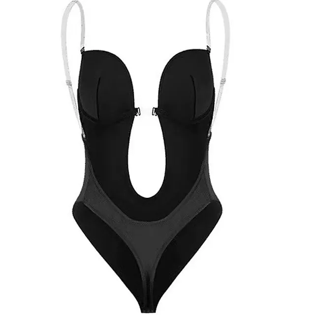 Corset Women's Bodysuits Wedding Party Party & Evening Club Black Beige Spandex Sport Overbust Corset Backless Tummy Control Push Up Pure Color Fall Winter