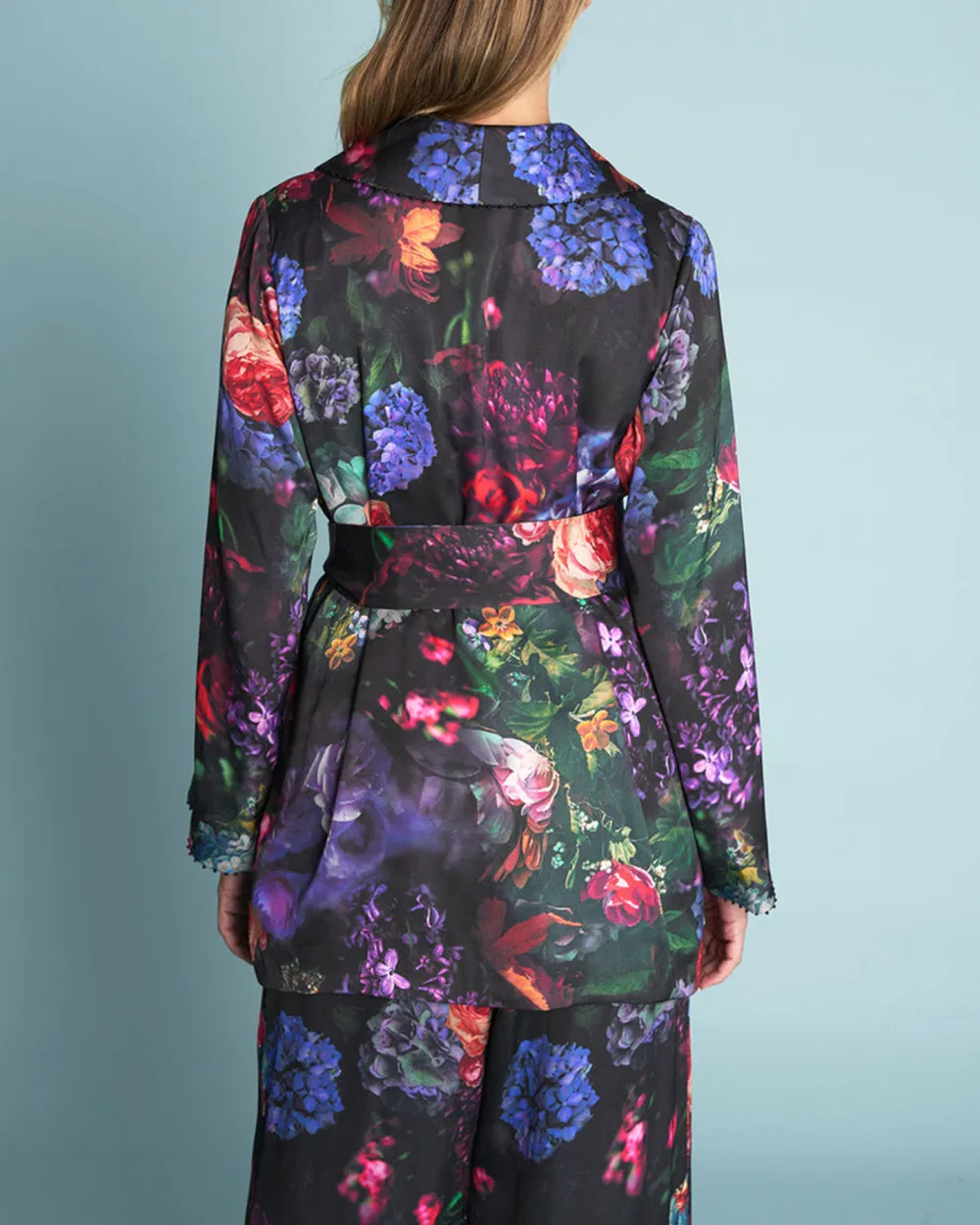 Printed Satin Jacket