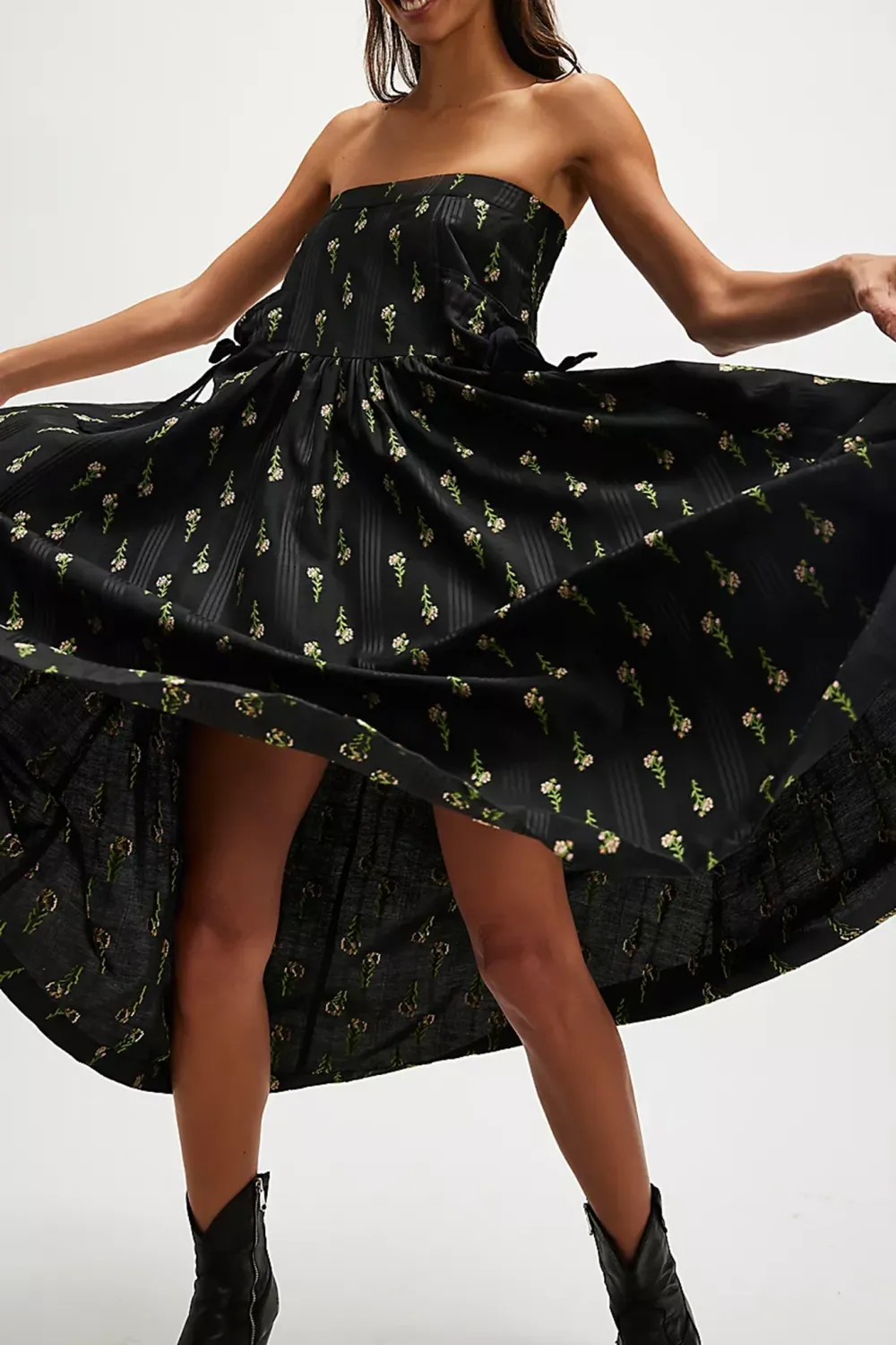 Floral Print Maxi Skirt