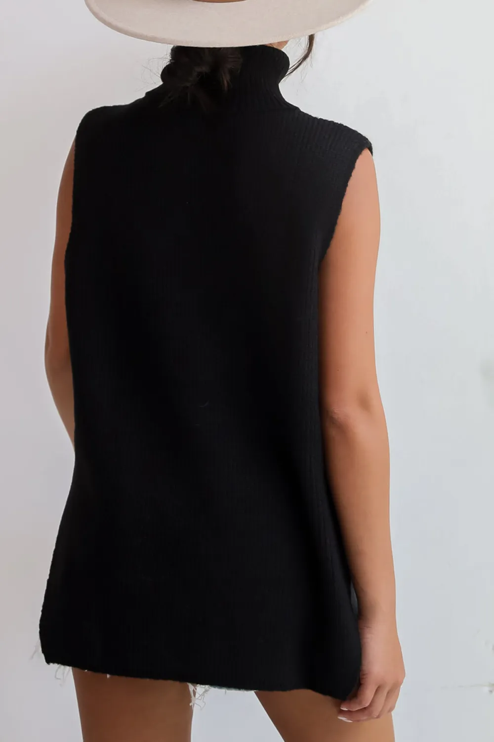 Sophisticated Ways Turtleneck Sweater Top