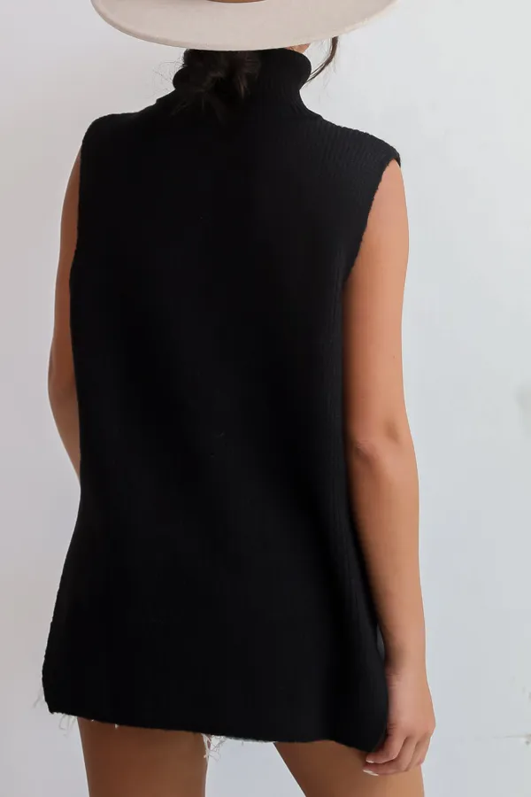 Sophisticated Ways Turtleneck Sweater Top