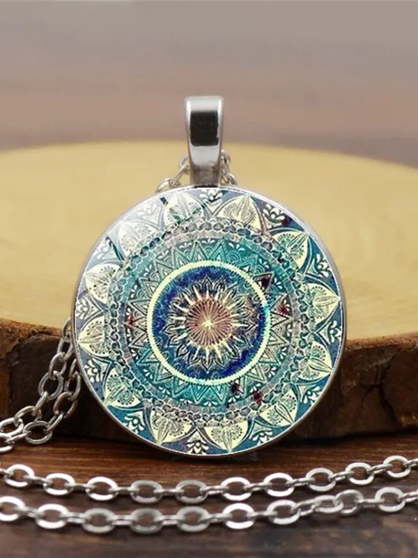 Women's necklace Vintage Outdoor Flower Jewelry Sets