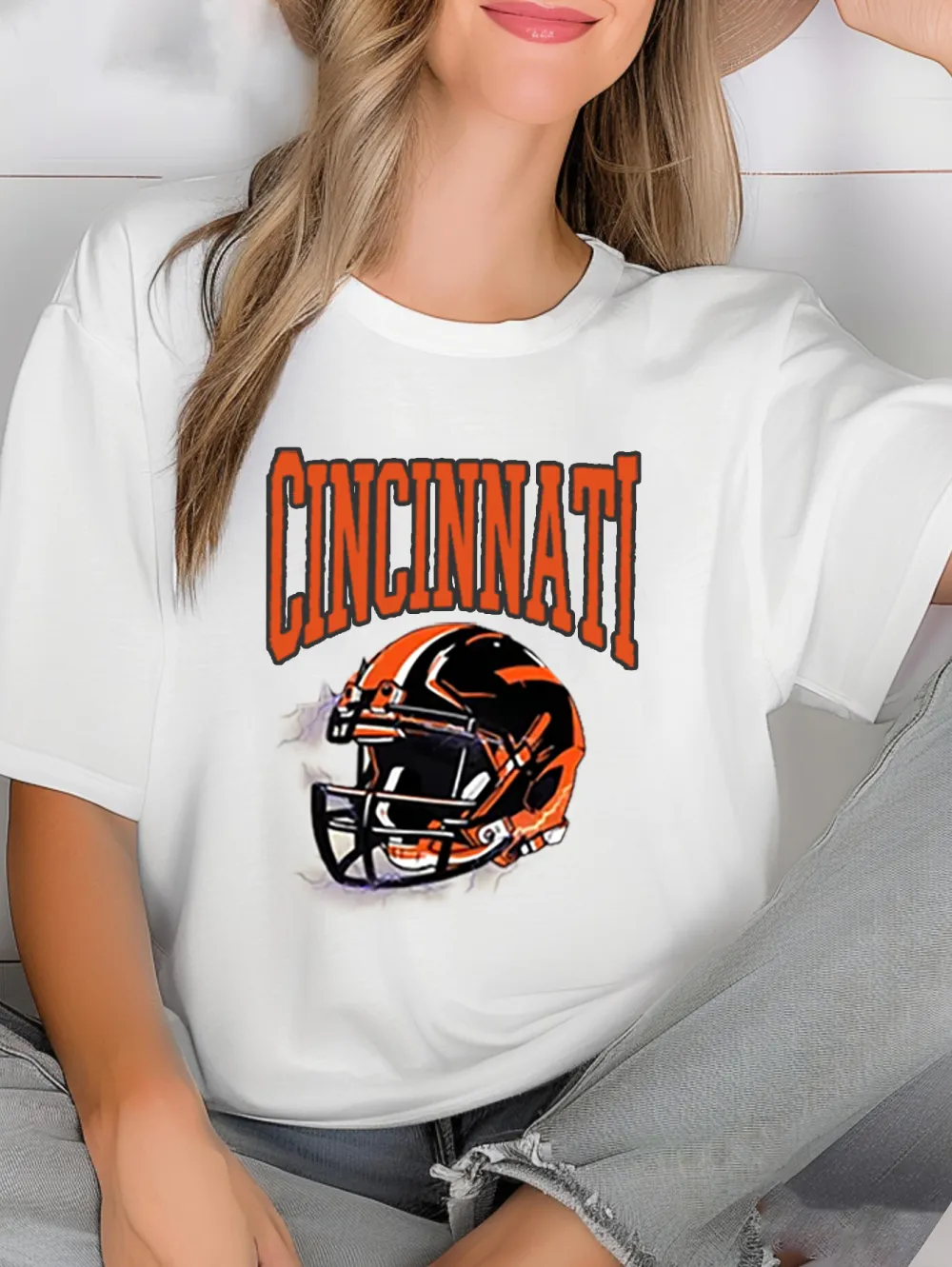 Autumn Vintage Football tee