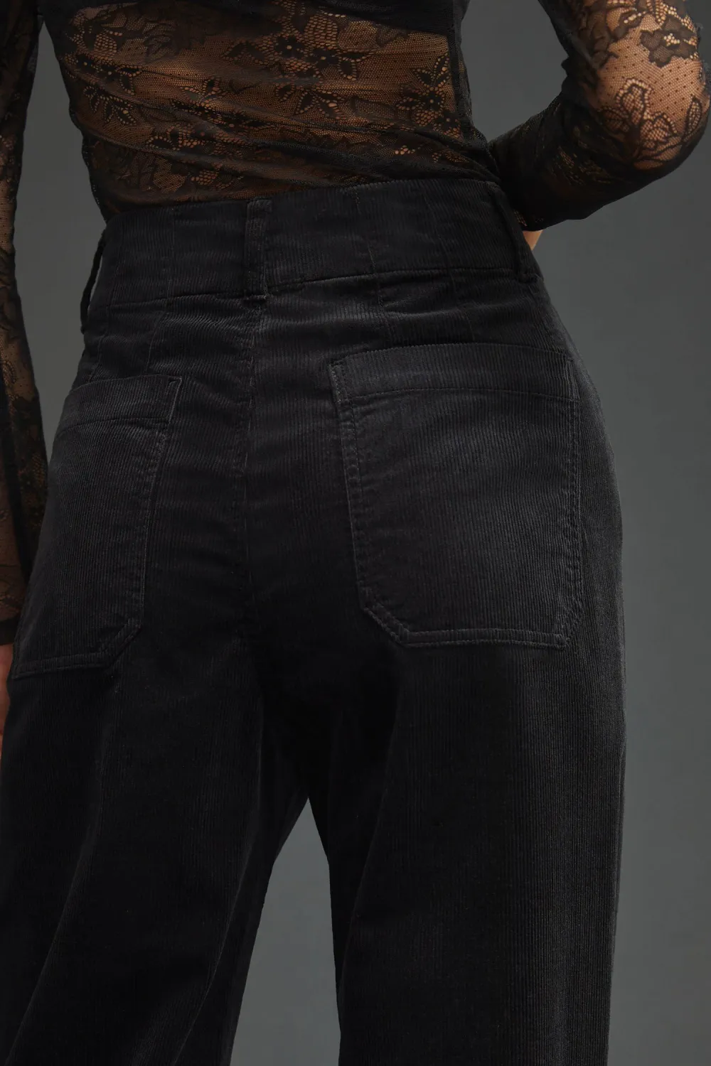 Colette Corduroy Wide-Leg Pants