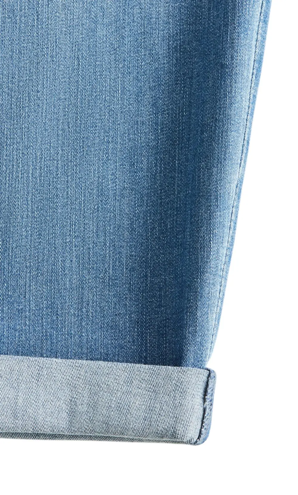 Evans Blue Light Wash Cropped Jeans