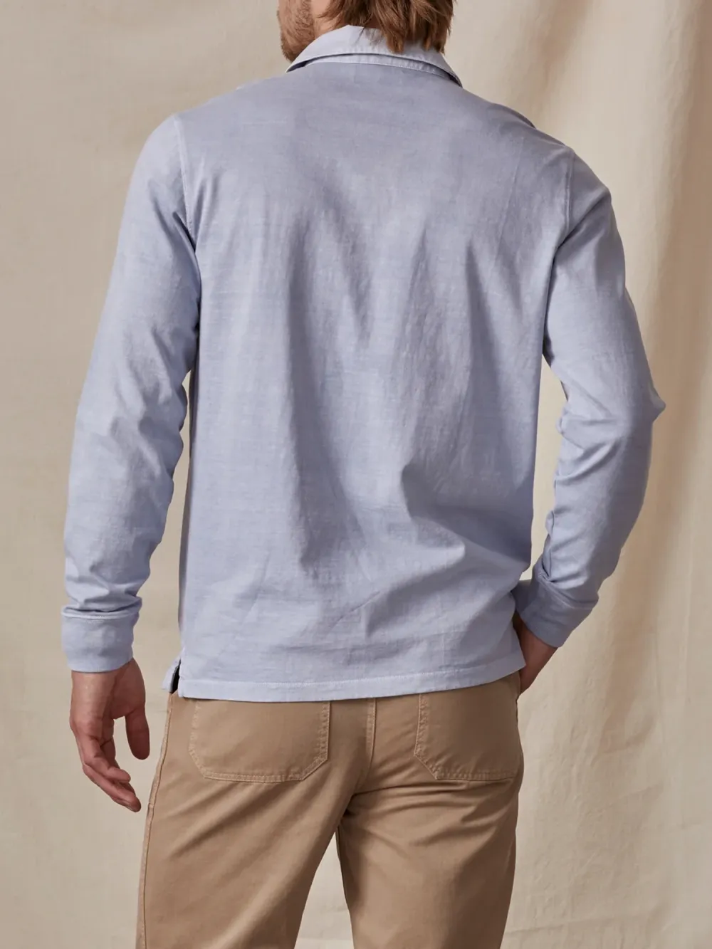 Comfortable Solid Polo Shirt with Lapel