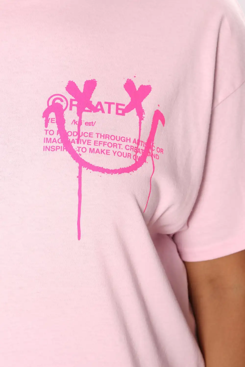 Create Art Tee - Pink