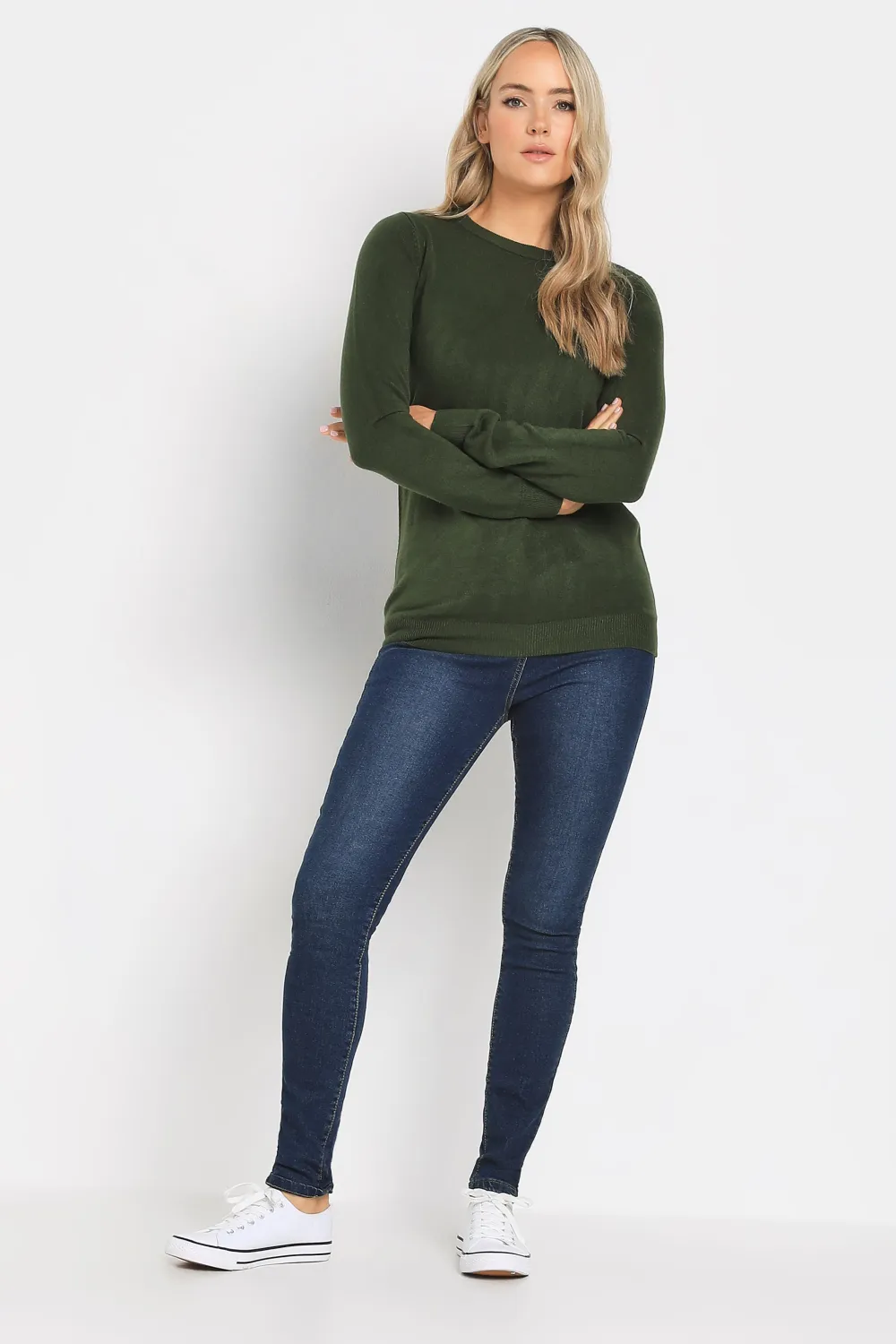 LTS Tall Blue AVA Skinny Jeans