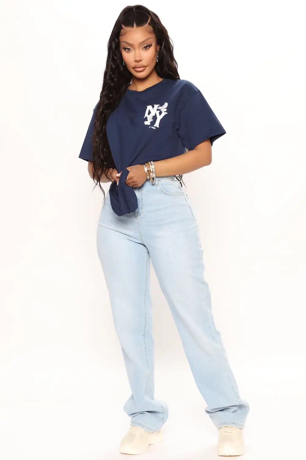 Flyest In The East Short Sleeve Tee - Navy