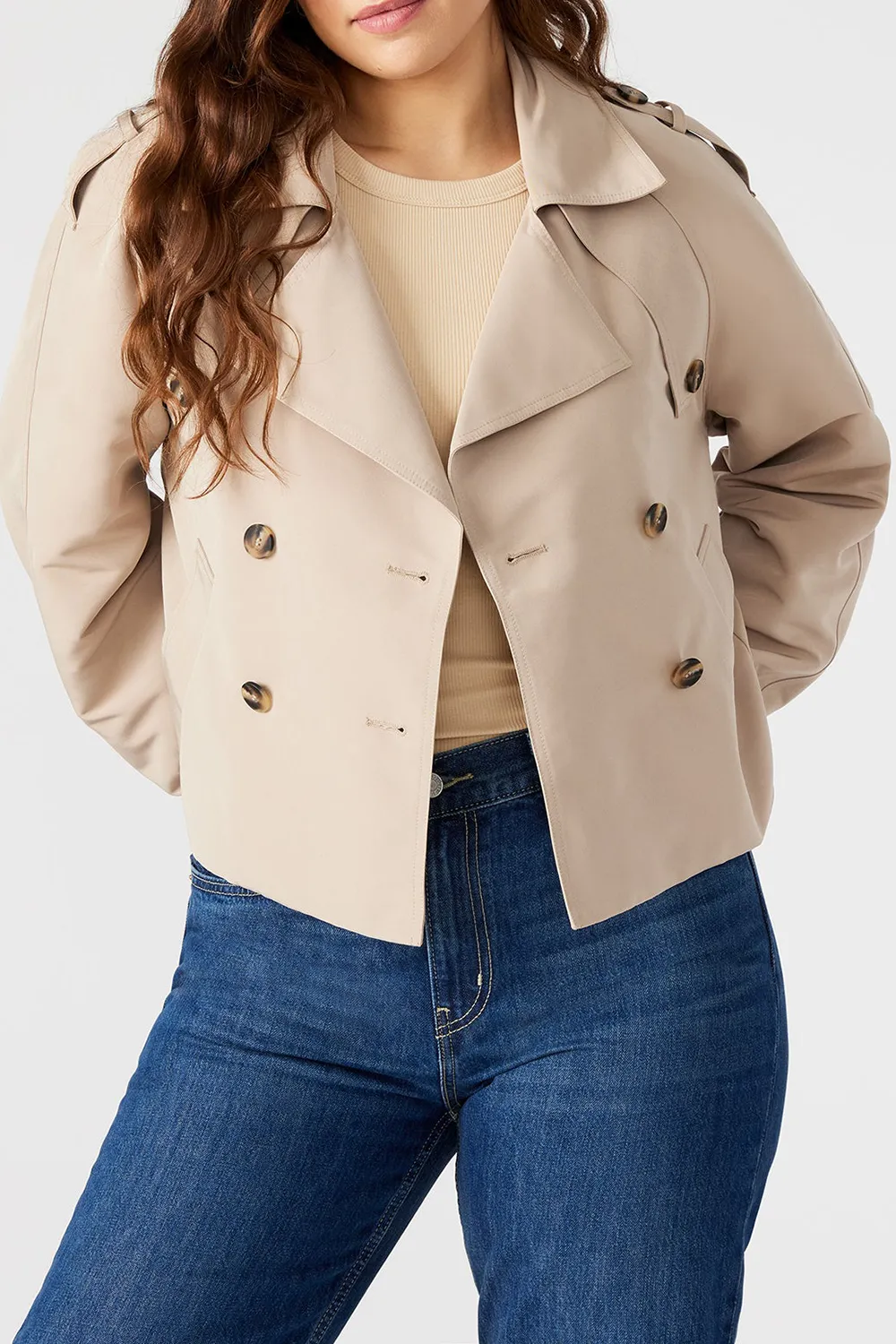 SKINNY JACKET KHAKI