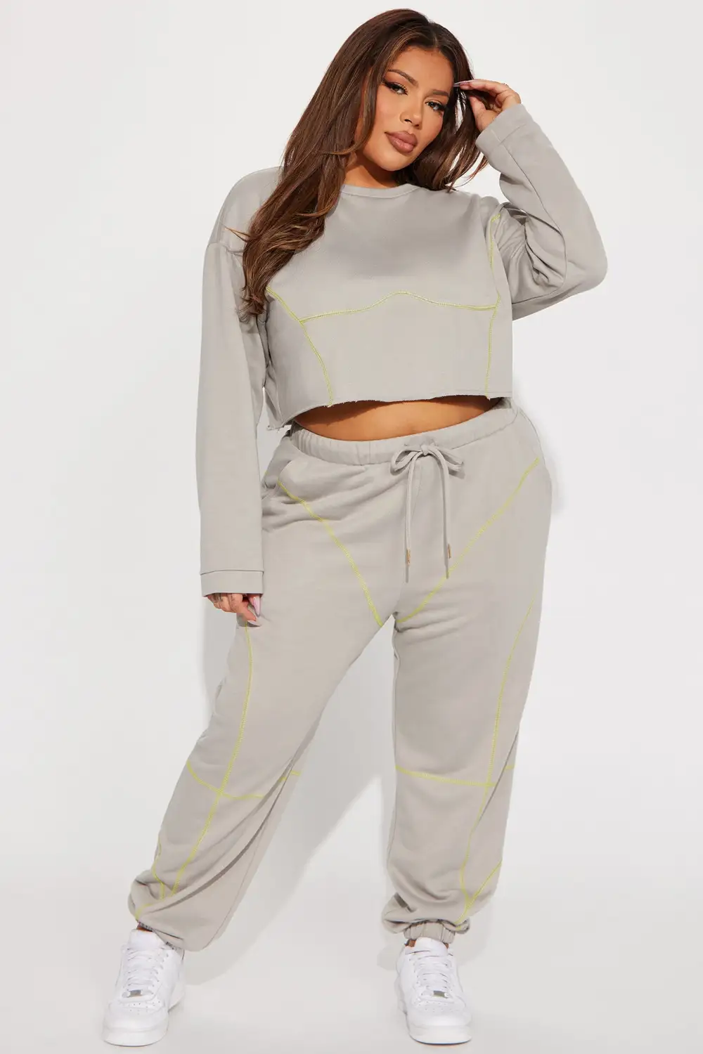 Savanah Lounge Sweatshirt - Grey
