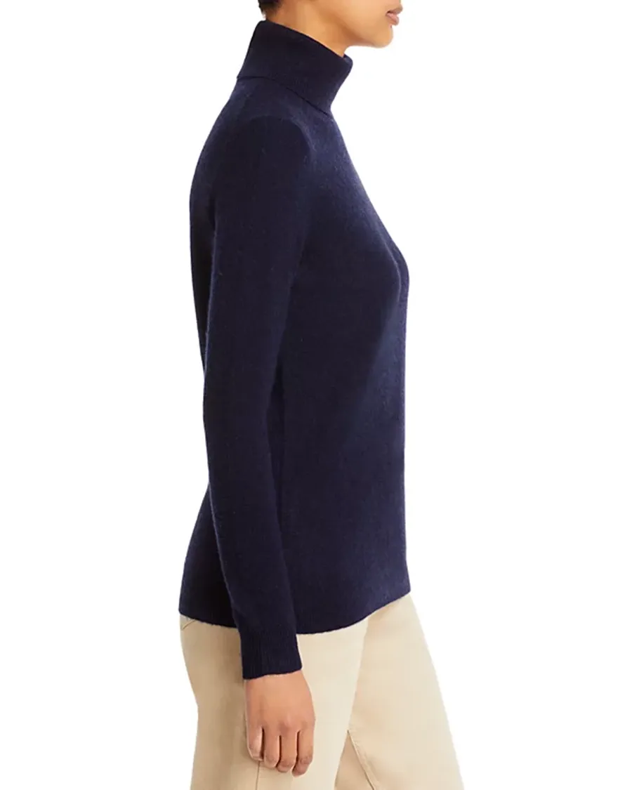 Long Sleeves Cashmere Turtleneck Sweater