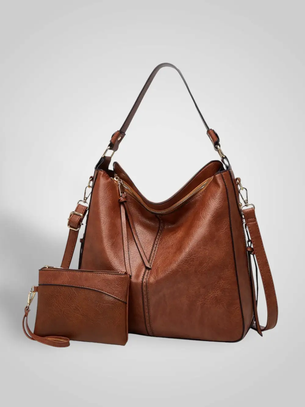 Structured Canvas Handbag