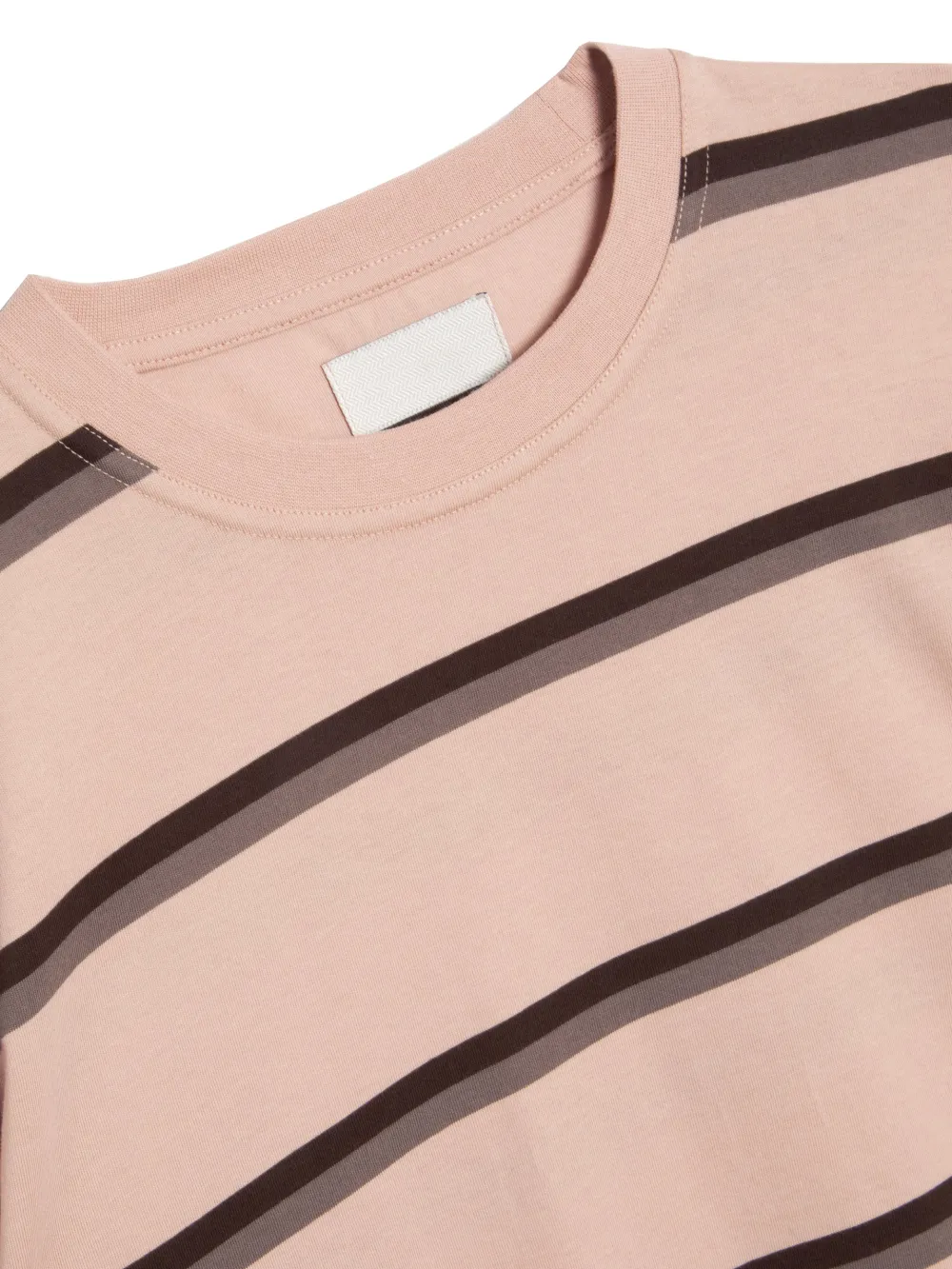 Pink Crew Neck Long Sleeve T-Shirt