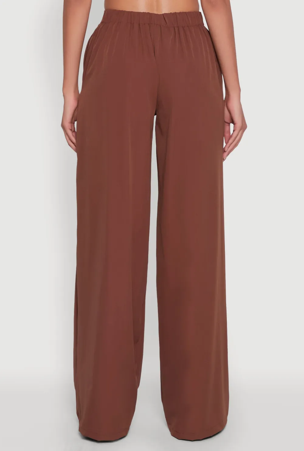 Solid Color Loose Pants
