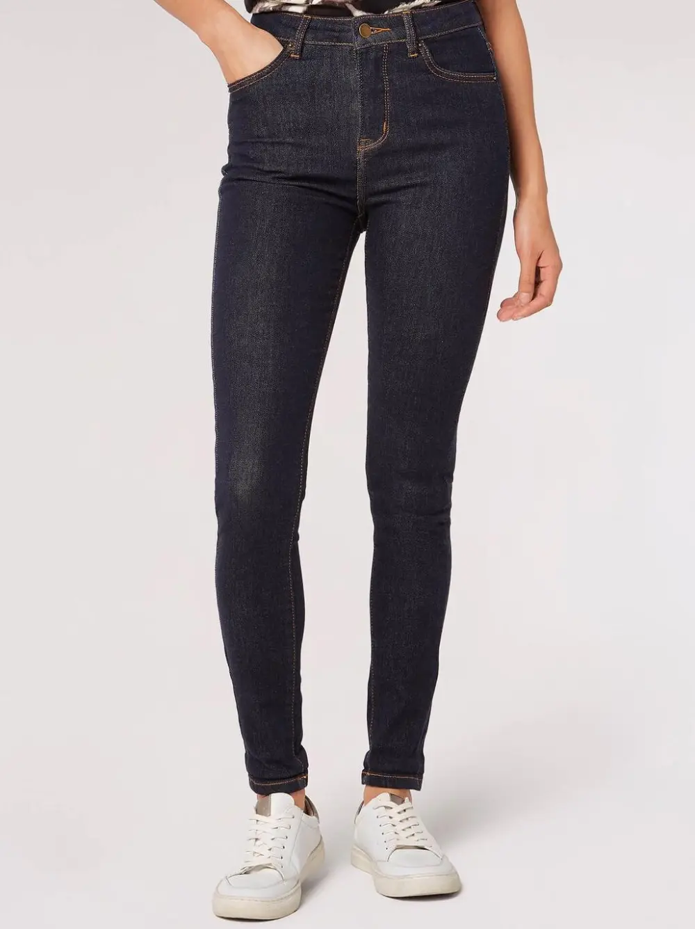 Raw Denim Skinny Jeans