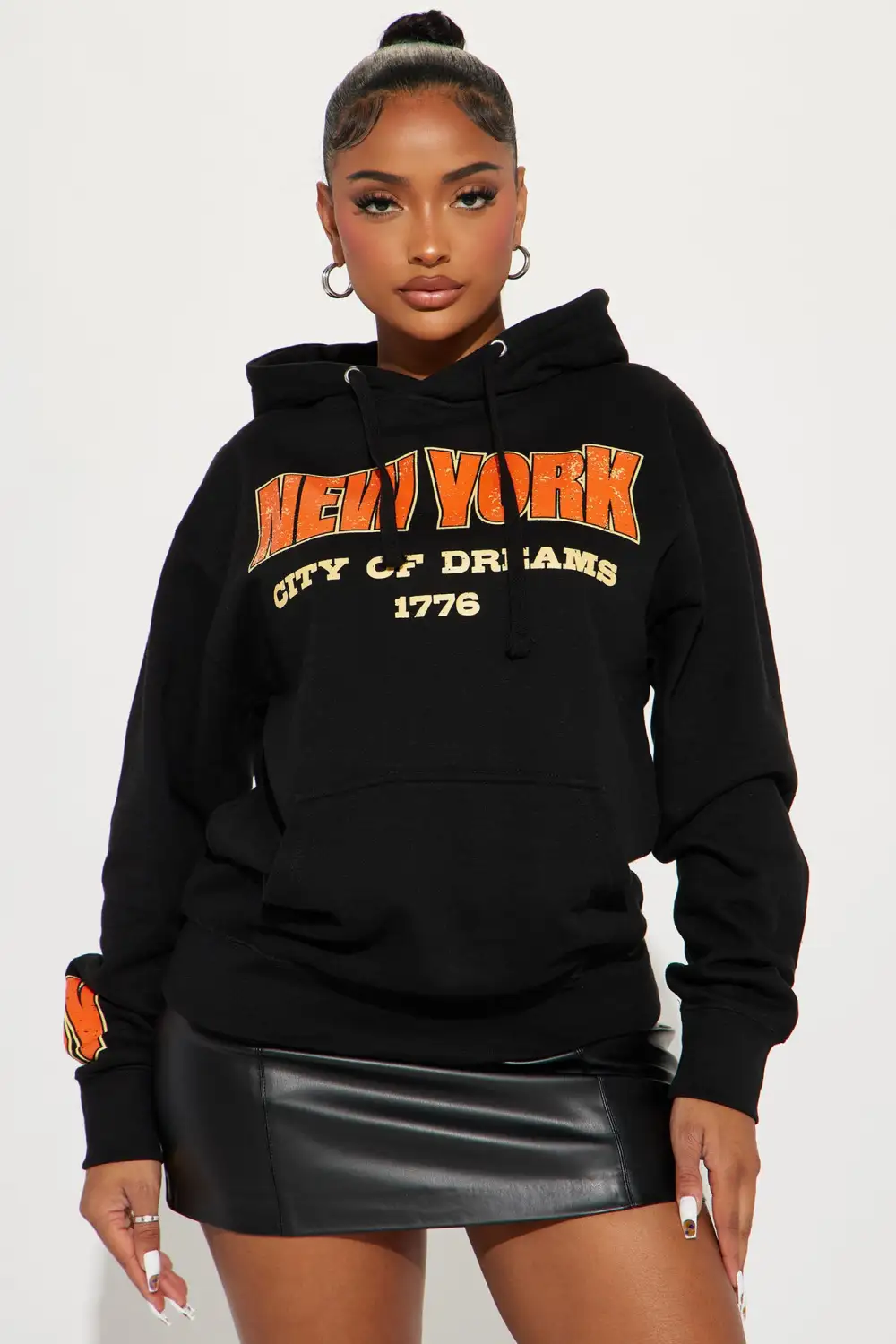 Nueva York Hoodie - Black
