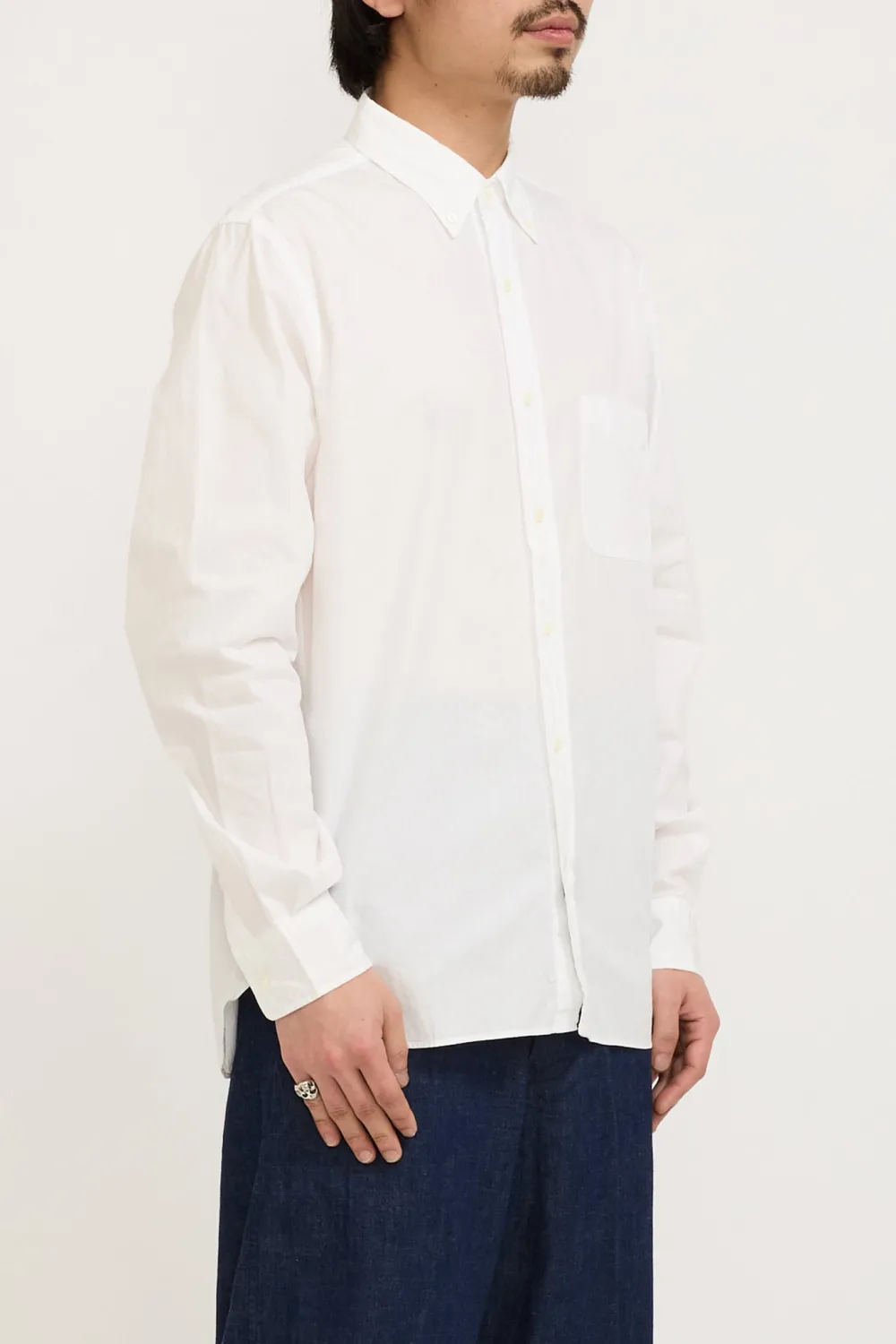 Solid Colour Broad White